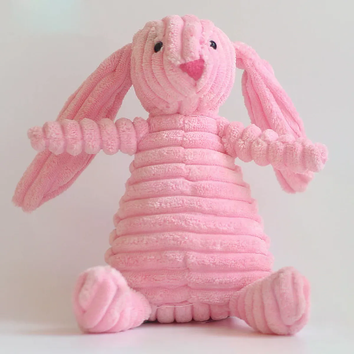 Meilleurs prix pour Peluche en velours côtelé en forme d'animal pour chien, jouet interactif à mâcher et couineur pour petits et grands chiens, accessoires pour animaux de compagnie~06688