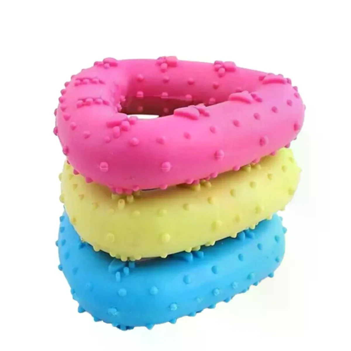 Meilleurs prix pour Jouet à mâcher pour chien en TPR souple, son pour chiot, jouet interactif pour chiot, os triangulaires en caoutchouc, jouet à mâcher pour chiens~05455