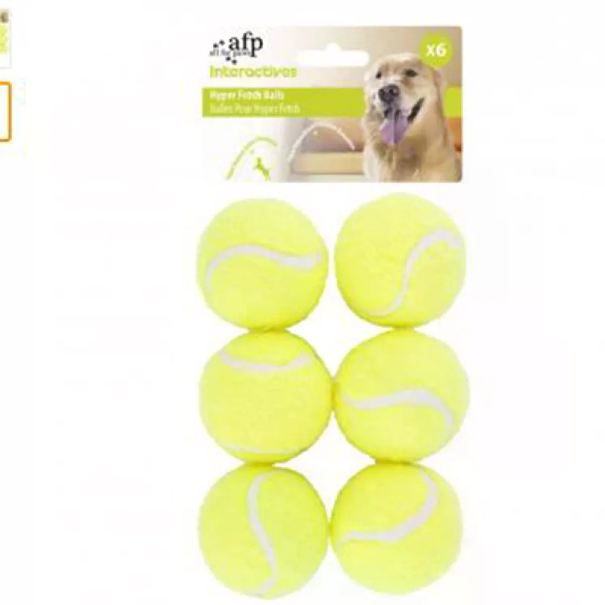 Comparer les prix de Lot de 6 balles de tennis de rechange pour dressage de chiens, lanceur, projecteur, jouet de sport rebondissant pour chat, AFP Hyper Fetch, mini animal de compagnie~05827
