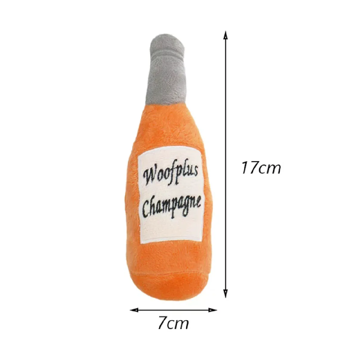 Meilleurs prix pour Jouet en peluche mignon pour chien, jouet interactif à mâcher amusant en forme de bouteille, jouet couineur pour chien, accessoires pour animaux de compagnie~07220