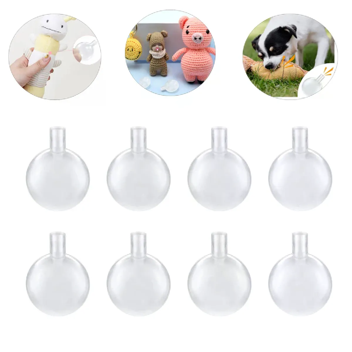 Meilleurs prix pour 50 pièces ~ 25 pièces Jouets couineurs de réparation pour chien Jouet Trompette Sifflet Remplacement Insert 35 mm~06116