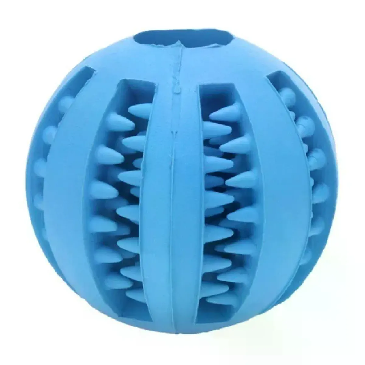 Meilleurs prix pour Jouets pour chiens 5/7/11 cm, en caoutchouc très résistant, jouet sauteur interactif et flexible, balle à friandises pour le nettoyage des dents du chien~07323
