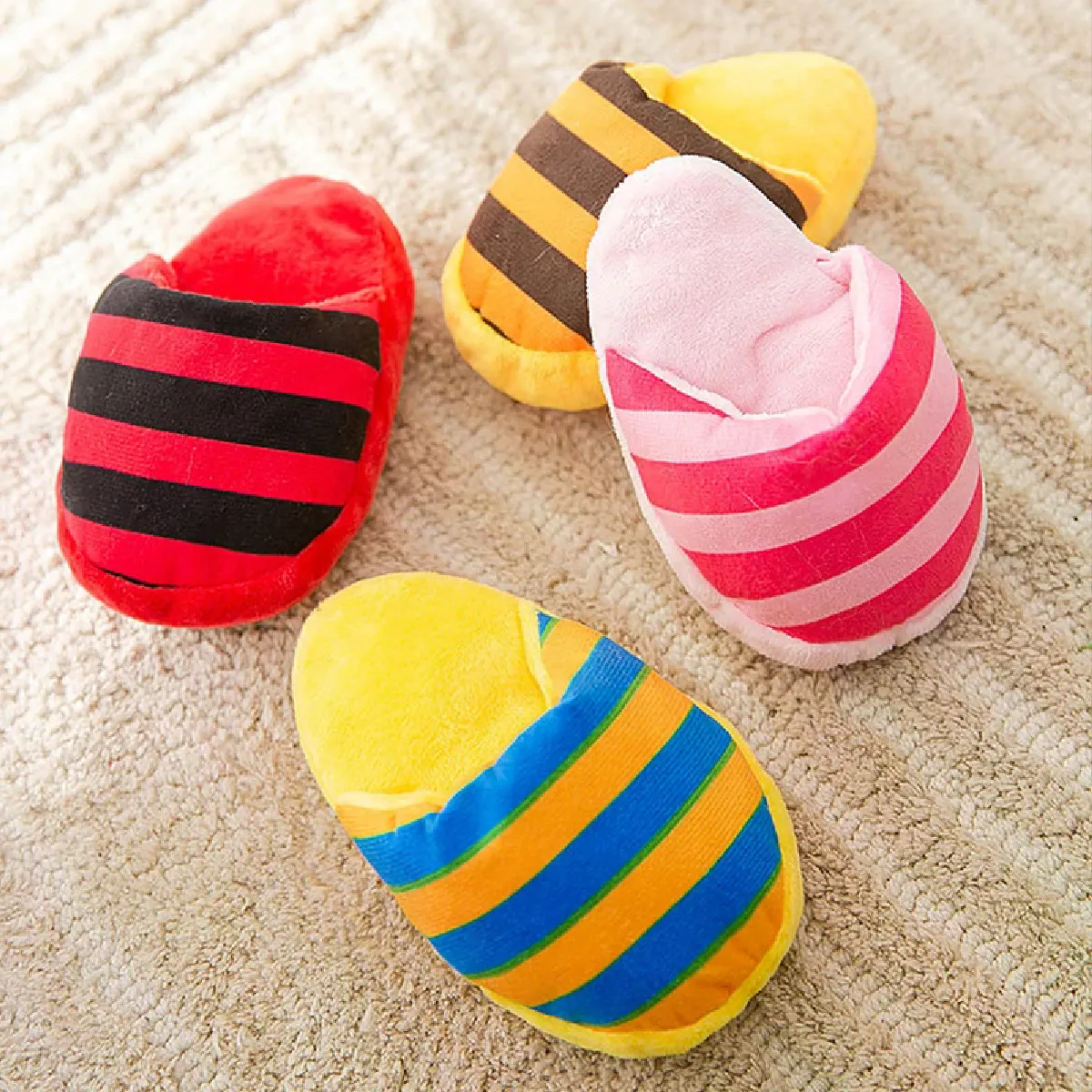 Comparer les prix de Jouets à mâcher en peluche pour petits chiens, accessoires pour animaux de compagnie, chihuahua, poméranien, jouet couineur pour chien, pipe~07039