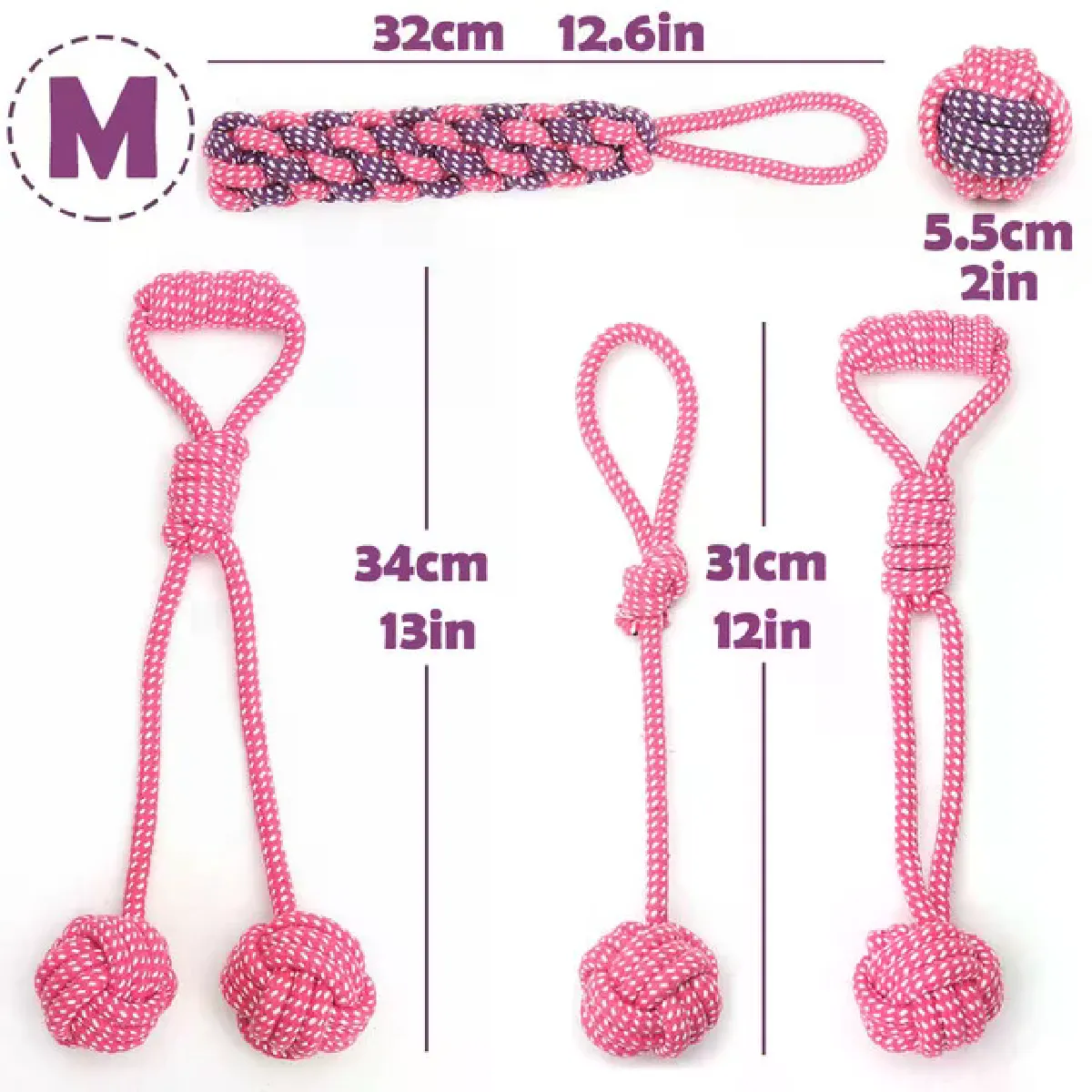 Meilleurs prix pour Jouet en corde pour chiens, jouet interactif pour grands chiens, balle en corde, jouets de nettoyage des dents, jouets pour animaux de compagnie pour petits et moyens chiens, produits pour animaux de compagnie TY0116~04075