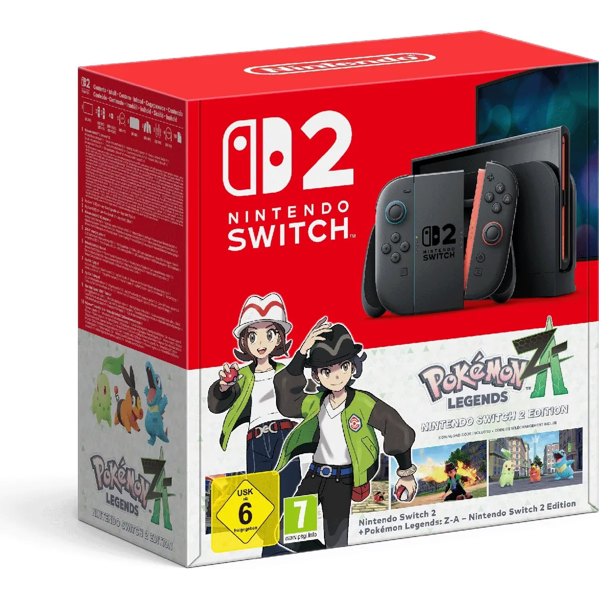 Console Nintendo Switch 2 • & + Légendes Pokémon: Z A Code - vue 6