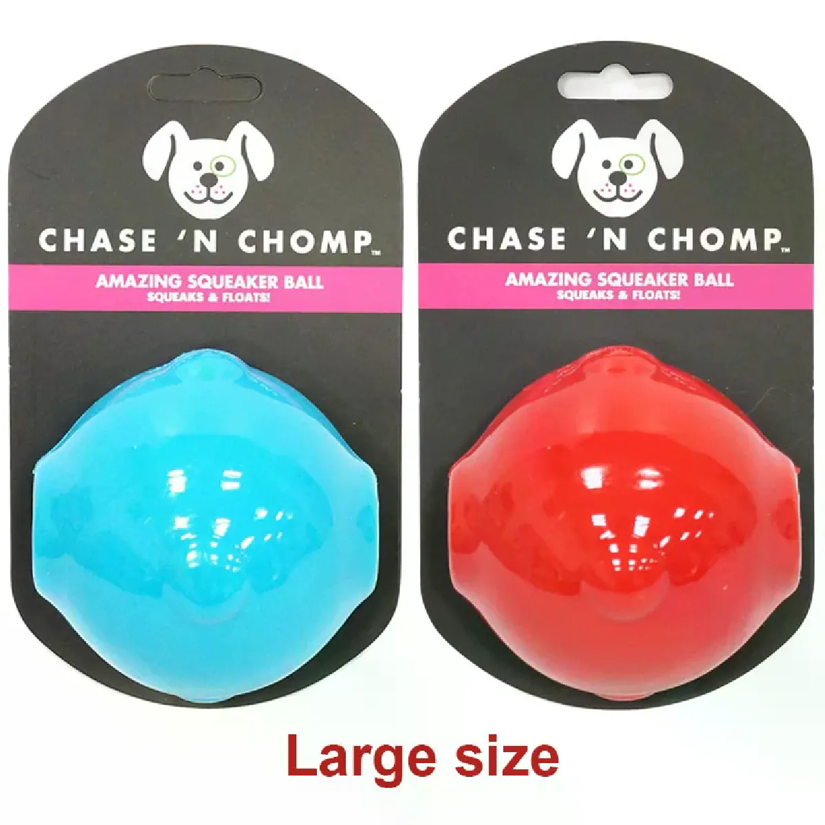 Meilleurs prix pour Jouet pour chien CAITEC incroyable balle couinante durable flottante rebondissante résistante aux morsures idéale pour lancer chasser chercher de la nourriture pour chien de taille moyenne et grande~04554