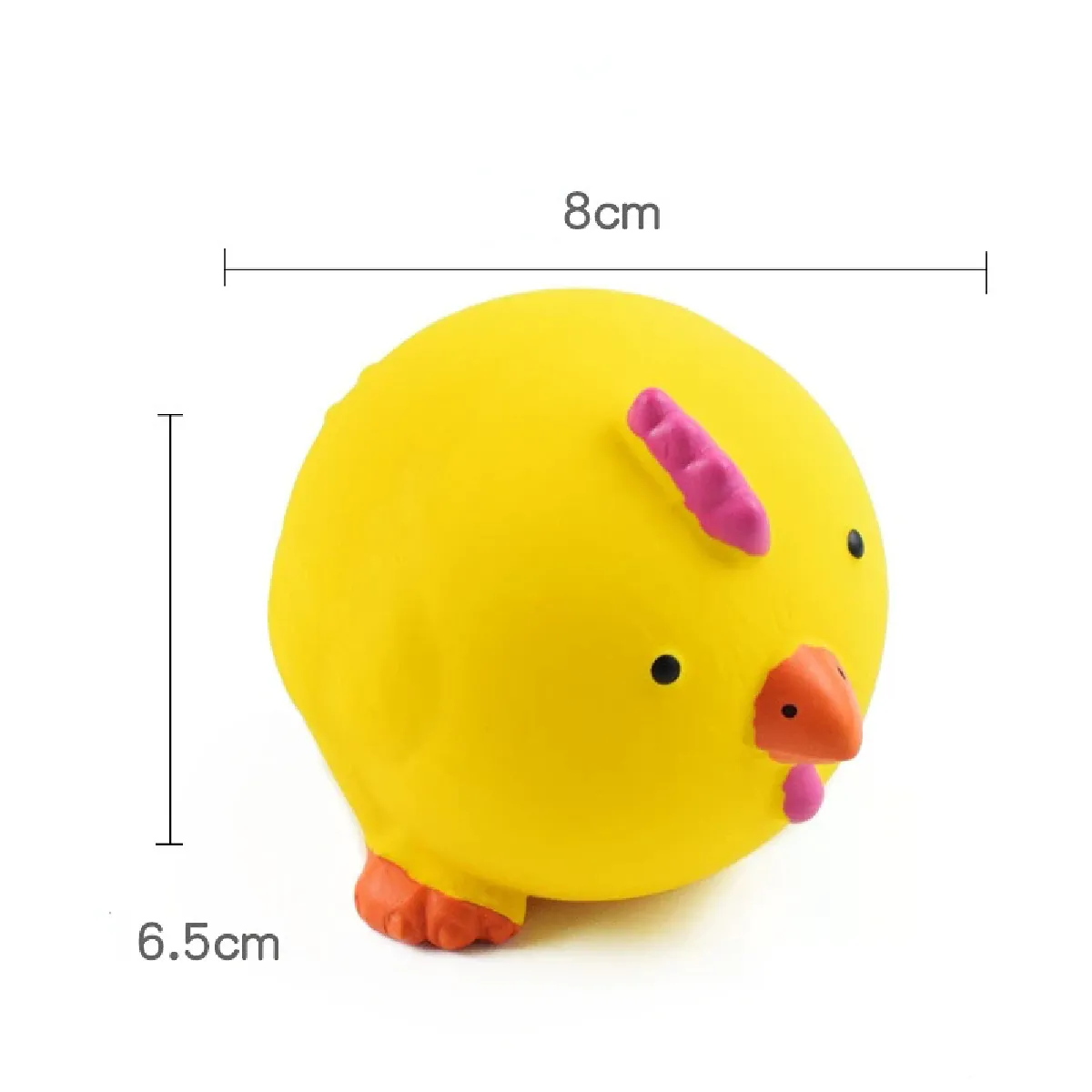 Meilleurs prix pour Jouet interactif pour chien et chat couinant en caoutchouc, poulet, cochon, vache, jouets pour chien, couineur en latex, produits d'entraînement à mâcher pour animaux de compagnie~04805