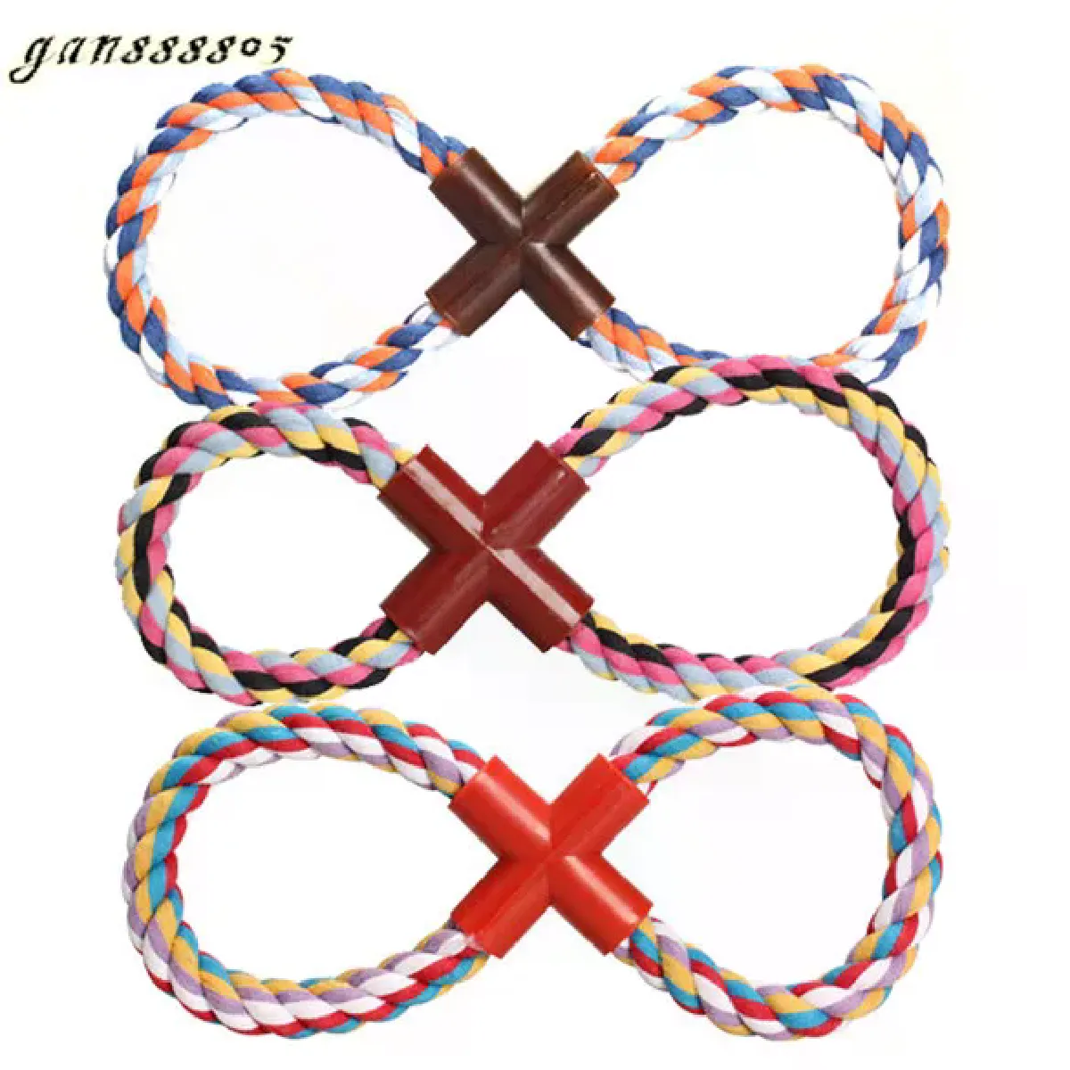 Comparer les prix de Jouets interactifs pour chiens et chats, corde en coton, chiots, chiens à mâcher, jouets d'entraînement pour chiens~04116