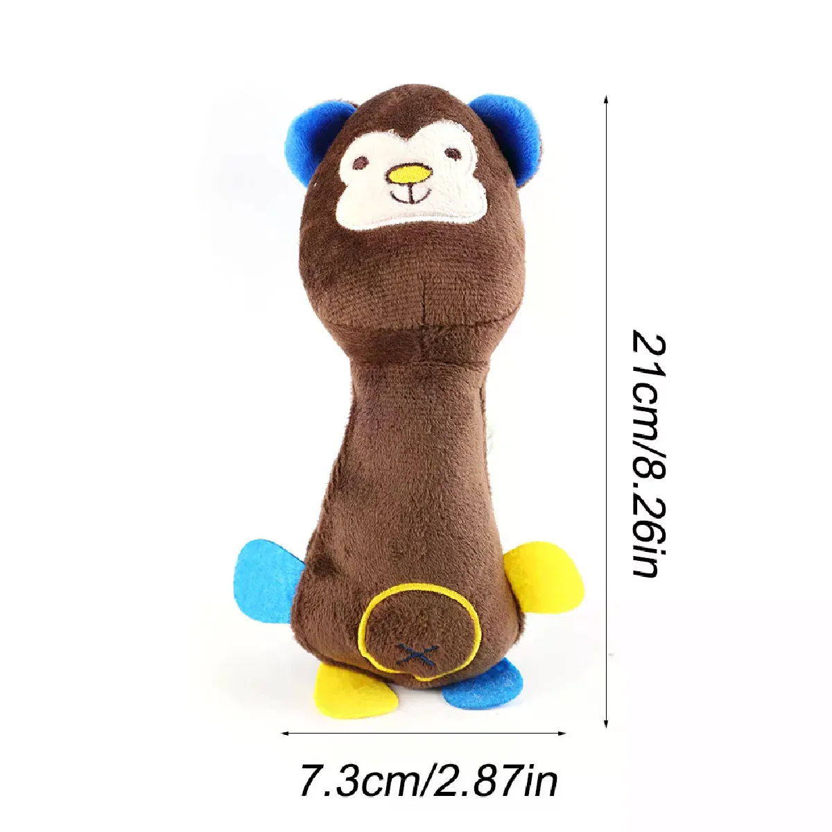 Comparer les prix de Jouets en peluche mignons, jouet qui couine, animal en peluche qui couine, jouet pour chien qui couine, jouet à mâcher pour chien qui nettoie les dents, jouets en corde~07797