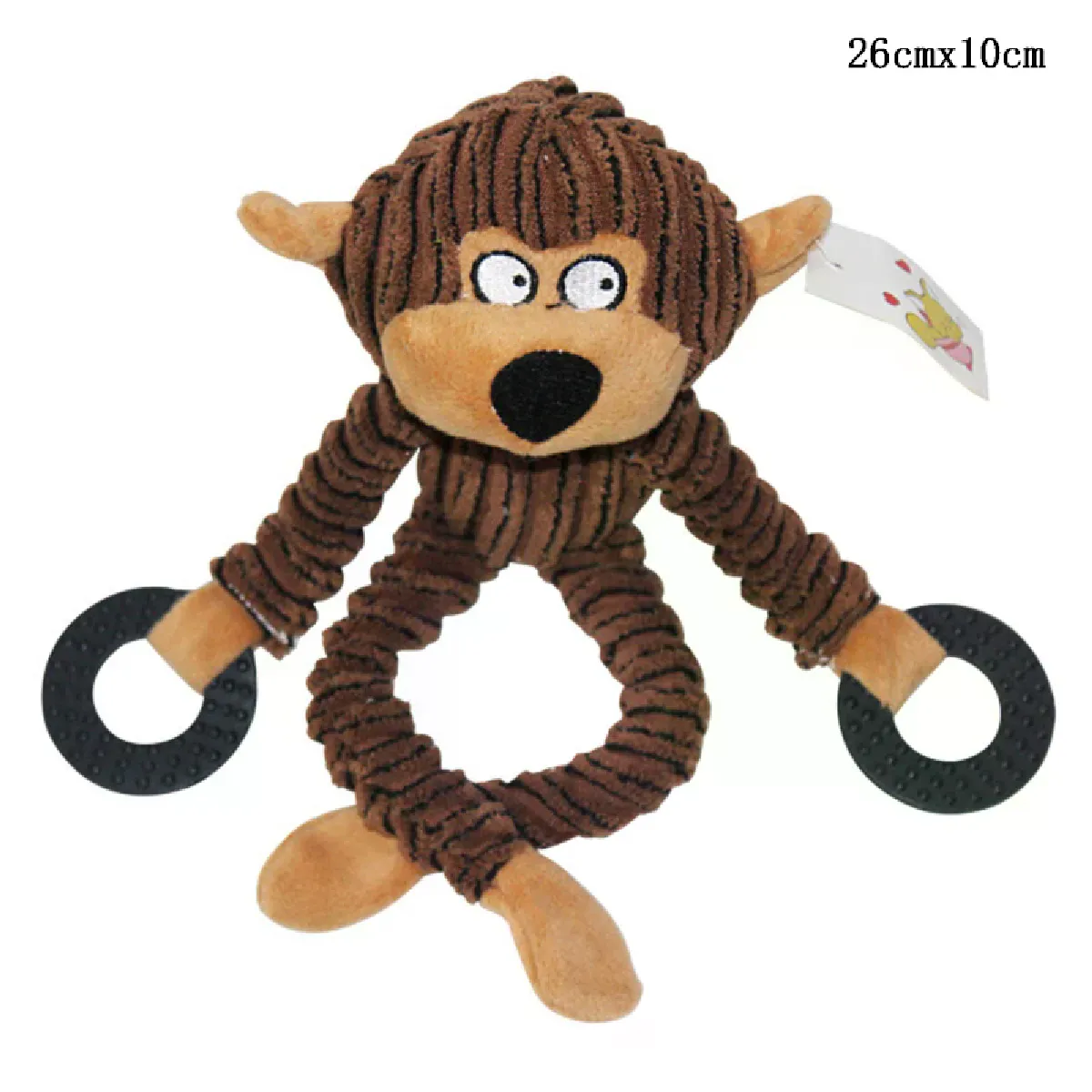 Comparer les prix de Jouet amusant en velours côtelé en forme d'âne pour chien, jouet couineur à mâcher, en peluche, os molaire, accessoire de dressage pour chien~06456