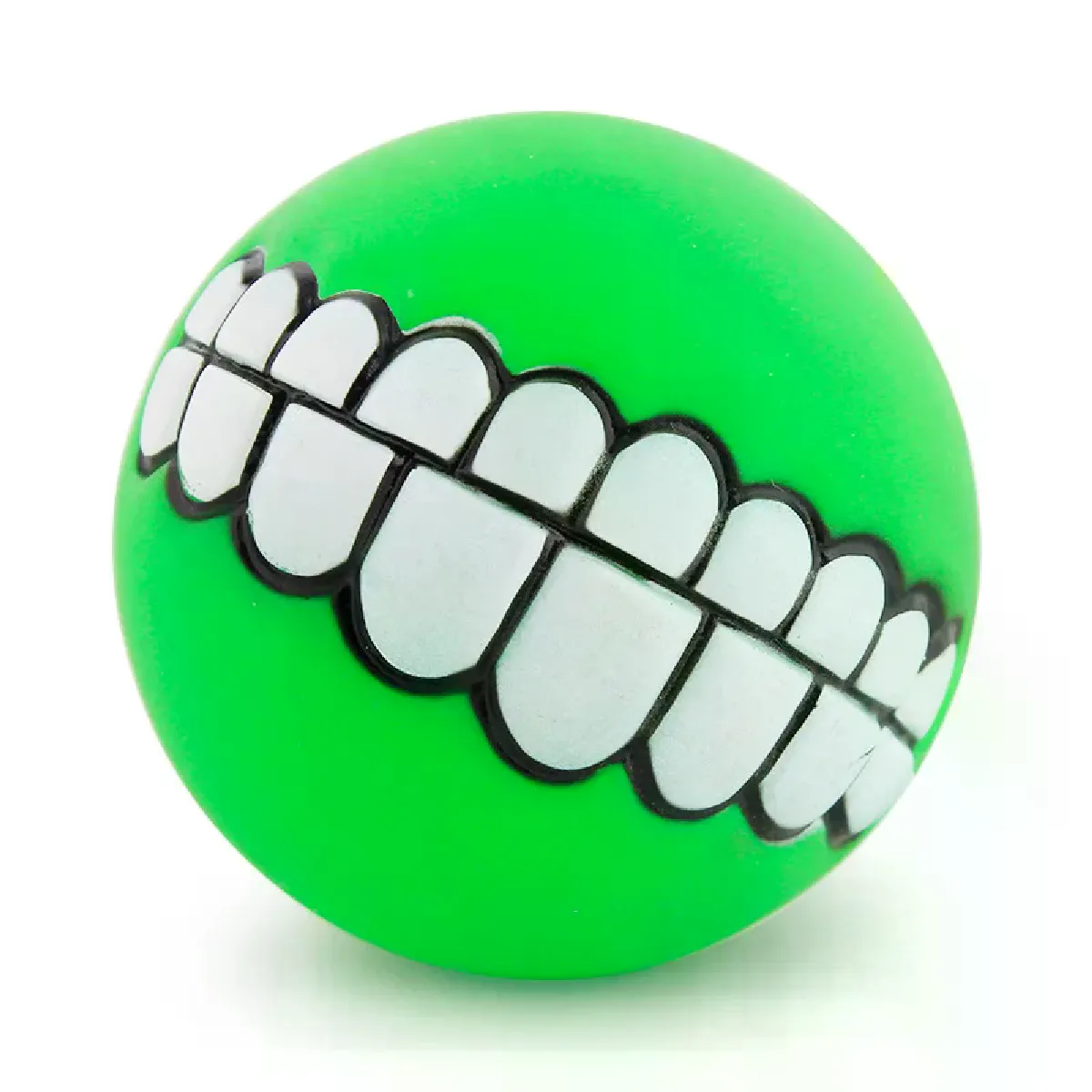 Comparer les prix de Jouet amusant en silicone pour chien avec balle et dents couinantes, jouet interactif pour chiots et chats~05880