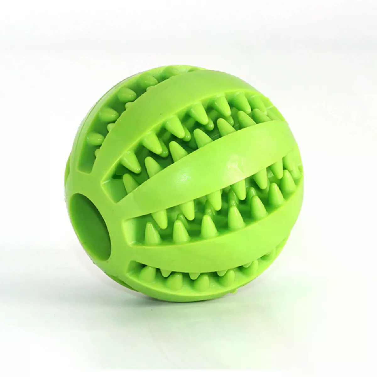 Comparer les prix de Jouets interactifs pour chiens, balles en caoutchouc pour petits et grands chiens, chiots, chats, jouets à mâcher pour animaux de compagnie, nettoyage des dents, balle indestructible, nourriture pour chiens~04126