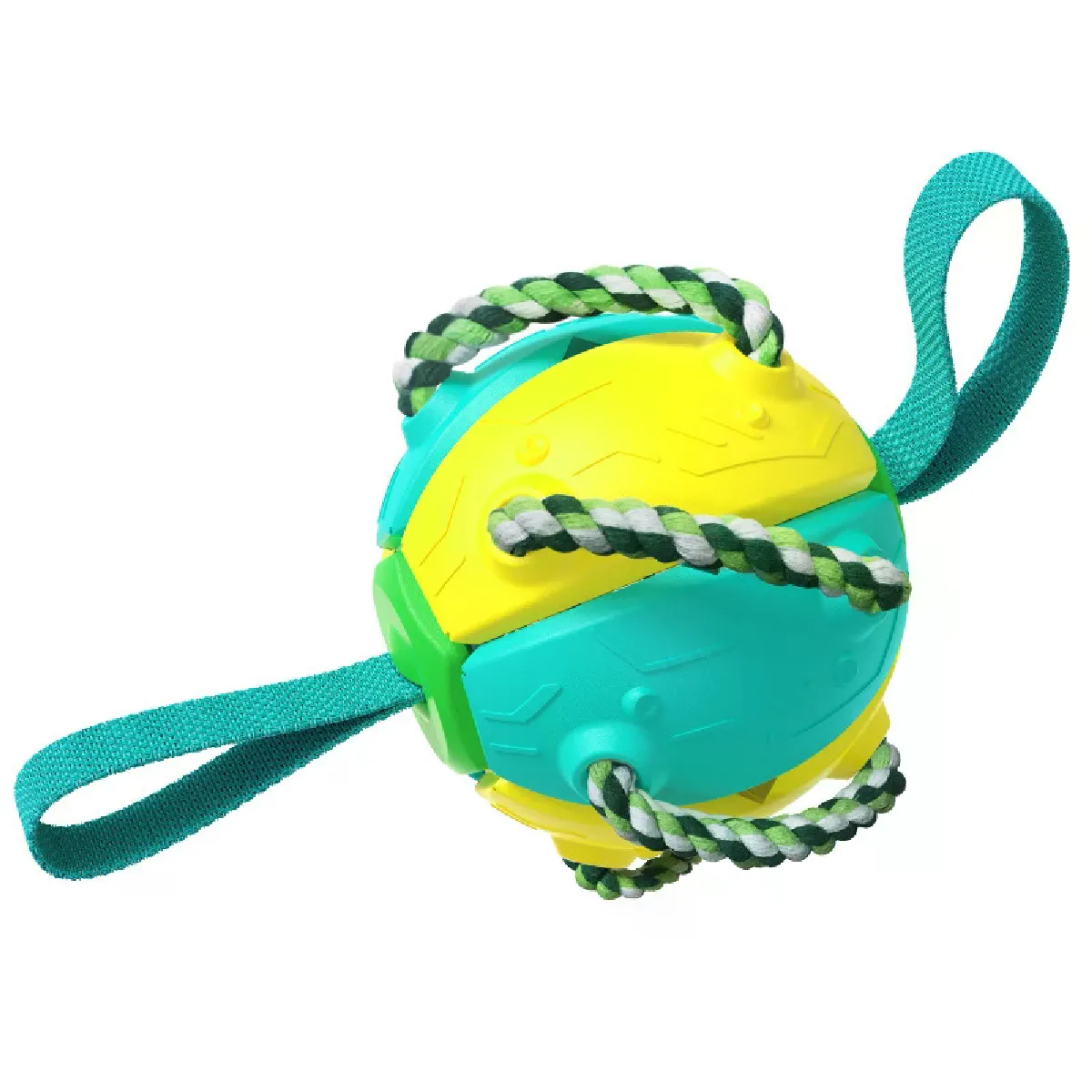 Comparer les prix de Ballon de football interactif pour chien avec languettes, jouet d'entraînement gonflable pour l'extérieur, balles Border Collie, livraison gratuite, fournitures pour animaux de compagnie~06204