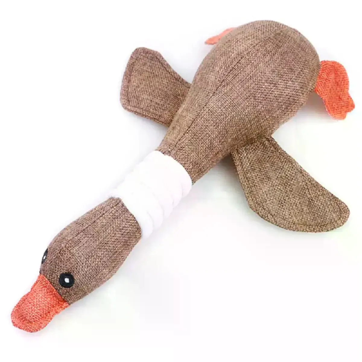 Comparer les prix de Jouets couineurs pour chiens, motifs d'oie sauvage, jouets pour nettoyage des dents, chiots, fournitures à mâcher, dressage, 30 cm, accessoires pour chiens~07413