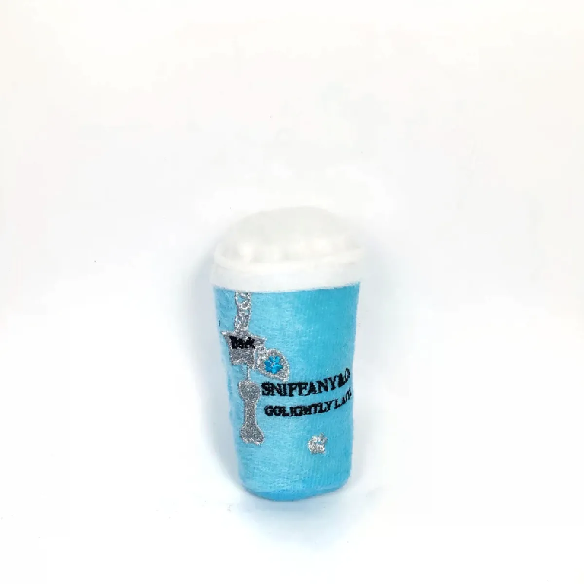 Comparer les prix de Jouet de luxe pour chien, jouet molaire pour chien, jouet couineur de créateur de mode pour chien, tasse en peluche couinante unique, os, passion pour les fournitures pour animaux de compagnie~06847