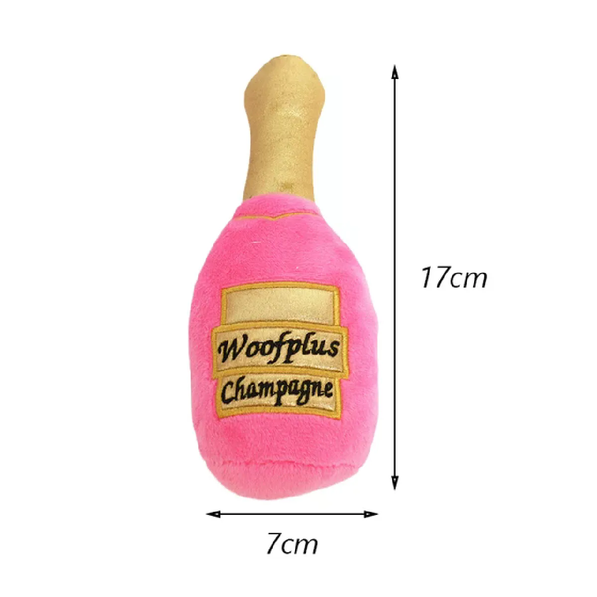 Comparer les prix de Jouet en peluche mignon pour chien, jouet interactif à mâcher amusant en forme de bouteille, jouet couineur pour chien, accessoires pour animaux de compagnie~07221