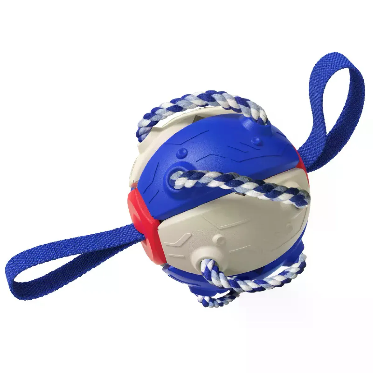 Comparer les prix de UFO Magic Ball 2 en 1 Jouet interactif multifonctionnel pour chien en plein air Balle d'agilité avec cordes à mâcher Jeu de piscine~06000