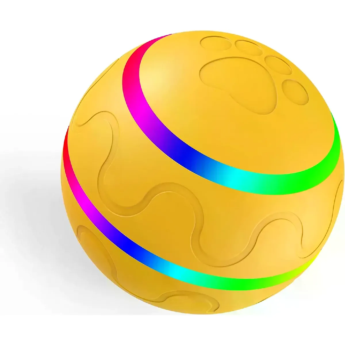 Comparer les prix de Balles interactives intelligentes pour chiens, jouet à mâcher télécommandé pour chiens agressifs, autonomie de 4 heures.~04192