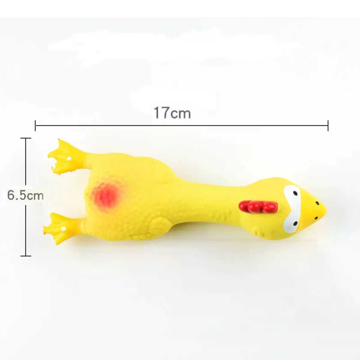 Meilleurs prix pour Jouet interactif en caoutchouc pour chien, poulet qui crie, doux et sonore, pour chiot et chat, à mâcher, nettoyage des dents, résistant aux morsures~06985
