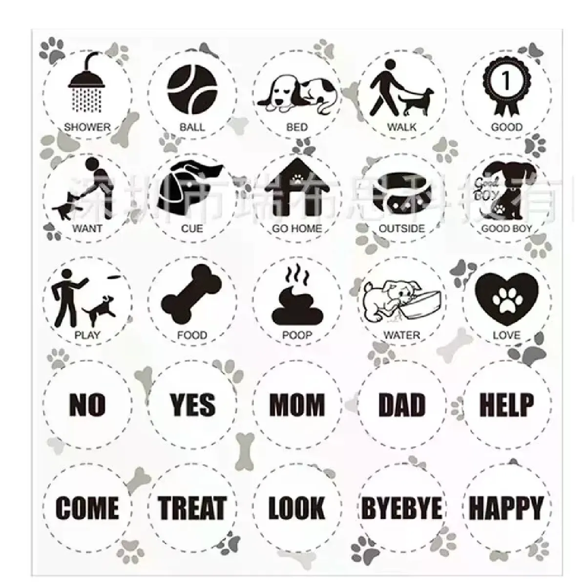 Meilleurs prix pour Enceinte pour animaux de compagnie, bouton de conversation enregistrable, enregistreur vocal pour chat, jouet parlant, appareil d'entraînement à la communication pour animaux de compagnie, boîte à presser, jouets pour chiens~07285