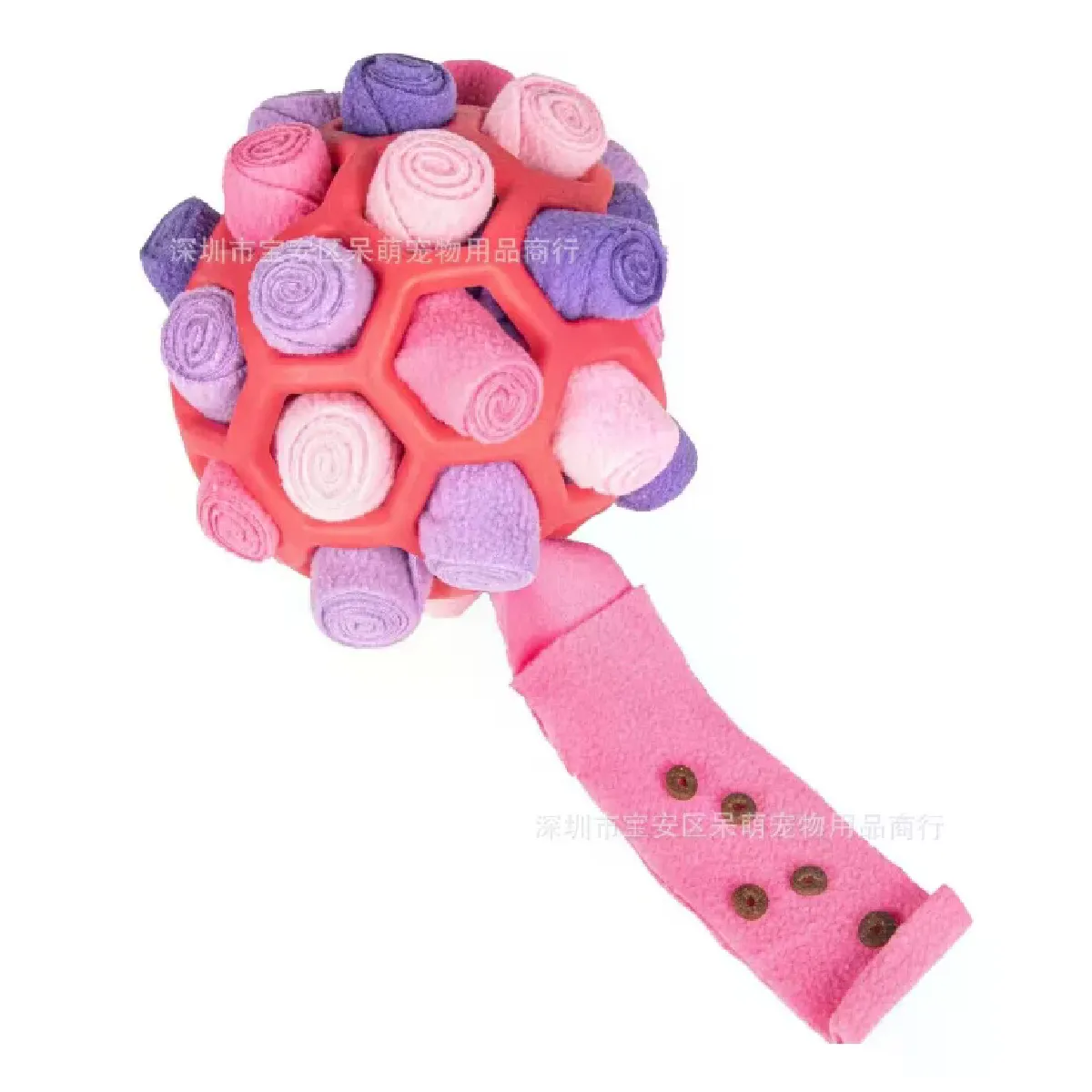 Comparer les prix de Balle de puzzle reniflante pour chiens, jouet interactif, balle portable pour animaux, encourageant l'entraînement éducatif, jouets pour bols pour chiens~04351