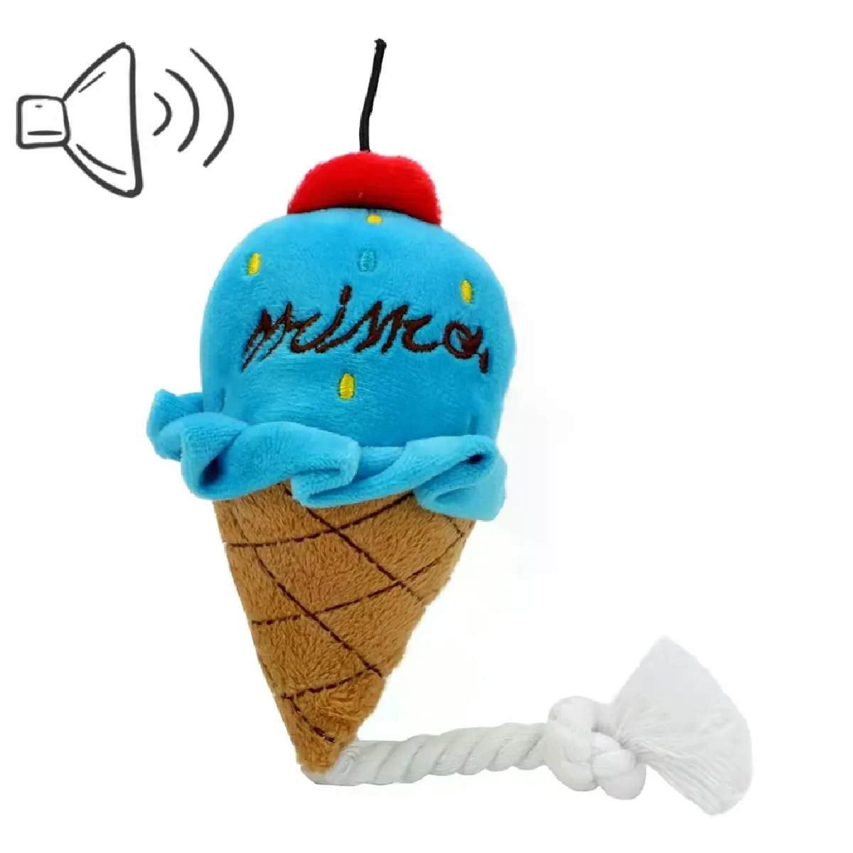 Comparer les prix de Convient à tous les animaux, éléphant, canard, cochon, animaux de compagnie, jouets en peluche amusants, durabilité, son de mastication, poupée, chien, chat, jouets en polaire~04259