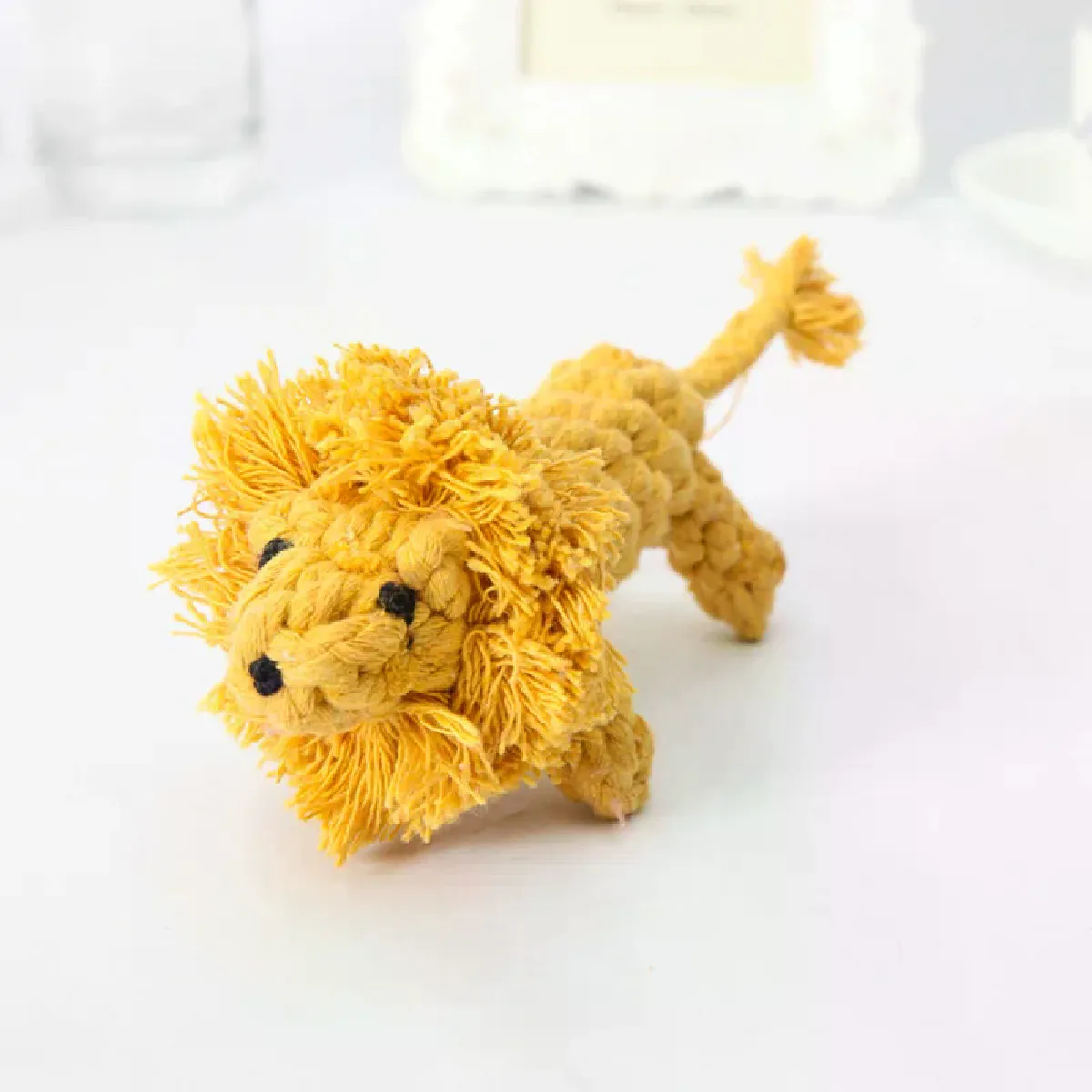 Meilleurs prix pour Jouets à mâcher durables pour chiens, jouets anti-morsures pour chiens, jouets interactifs pour chiens, corde pour nettoyer les dents, fournitures pour chiens~06532