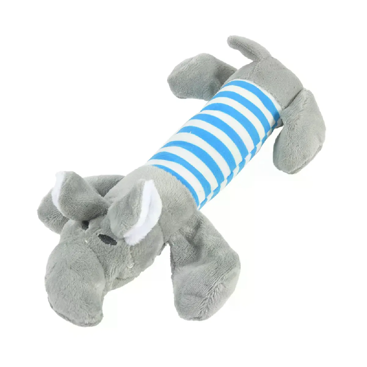 Comparer les prix de Jouet en peluche couineur pour chien, dinosaure, interactif, en forme de tige, à mâcher, pour petits chiens~07095