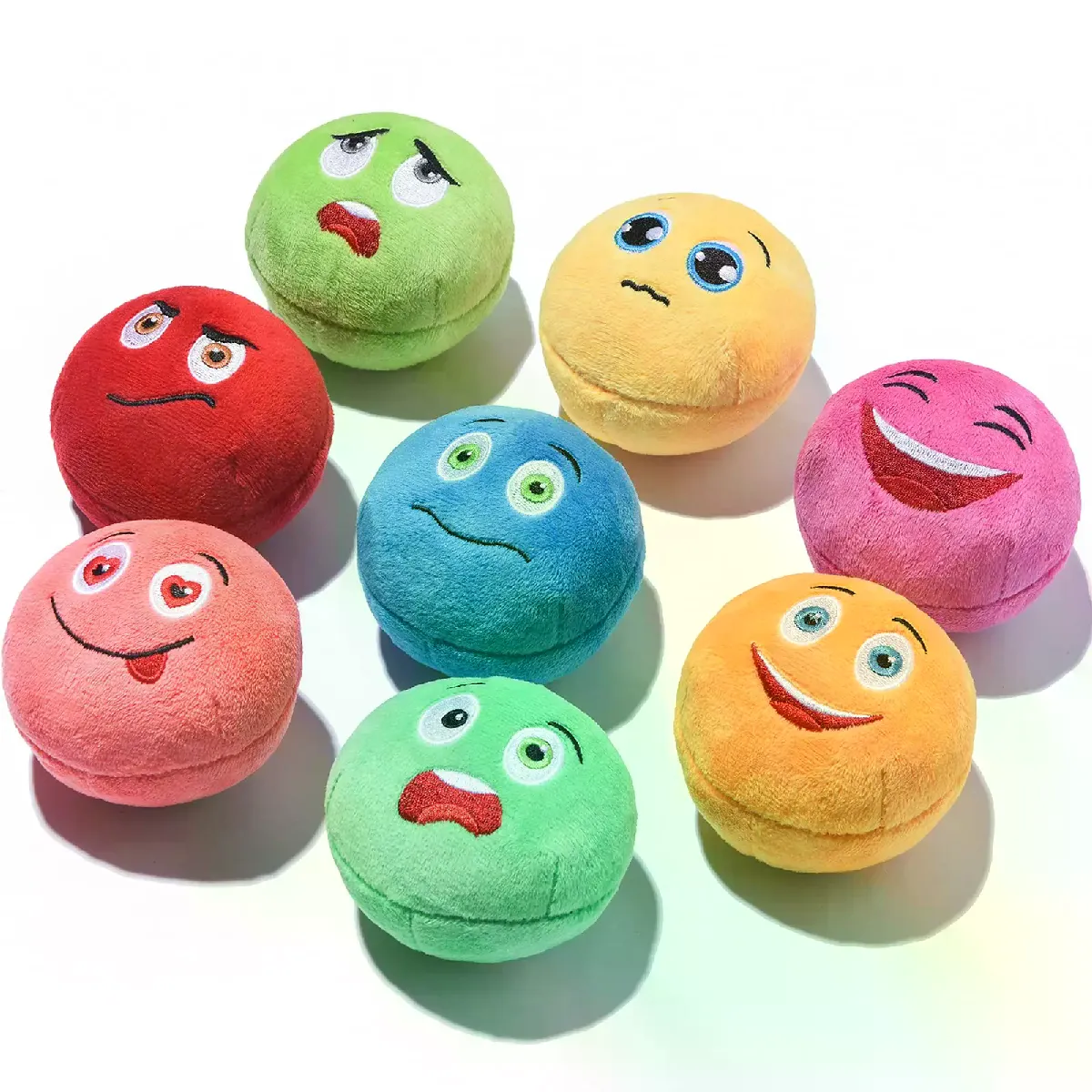 Jouet pour animaux de compagnie, balle couinante, jouet à mâcher, balle lumineuse, fournitures pour chiens, chiots, jouets populaires, jouet interactif pour chats~07820