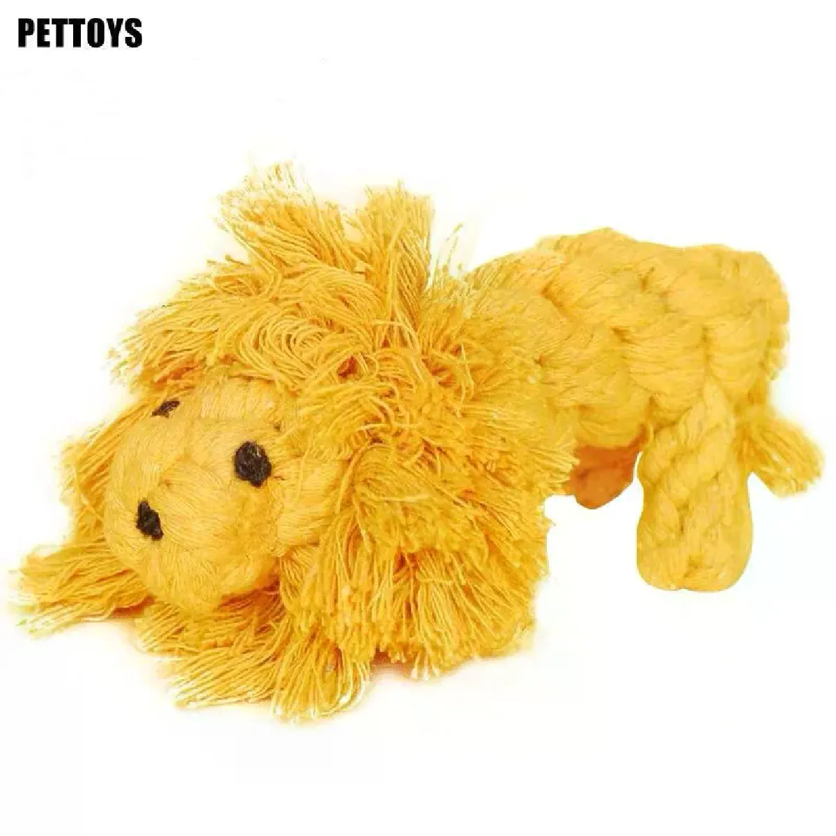 Meilleurs prix pour jouet à mâcher résistant aux morsures pour petits chiens, chiots, nettoyage des dents, boule à nœuds, accessoires de jeu pour animaux de compagnie~04712
