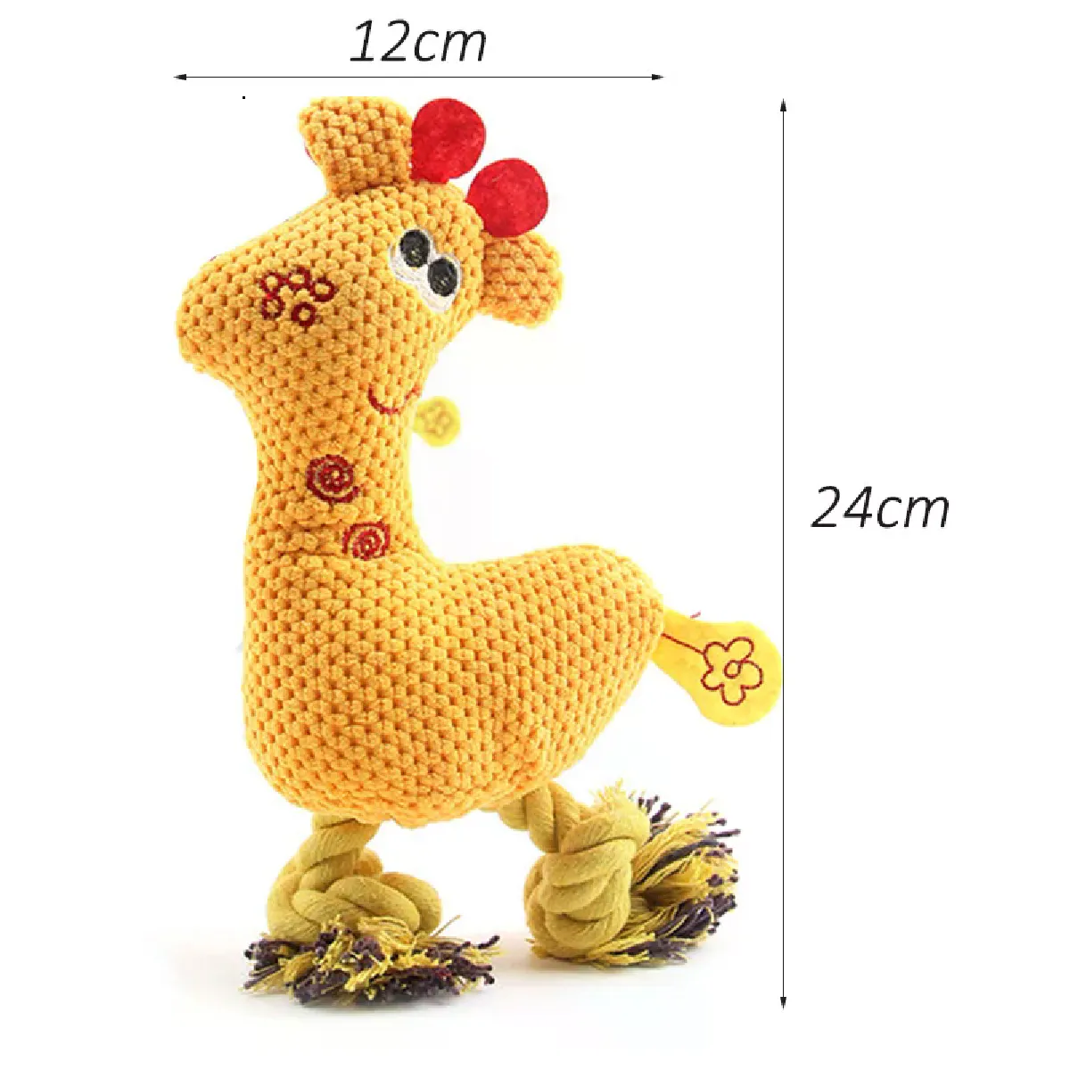 Meilleurs prix pour Jouet à mâcher en peluche pour chien, pieuvre mignonne, couineur, pour petits chiens, nettoyage des dents, accessoires~07767