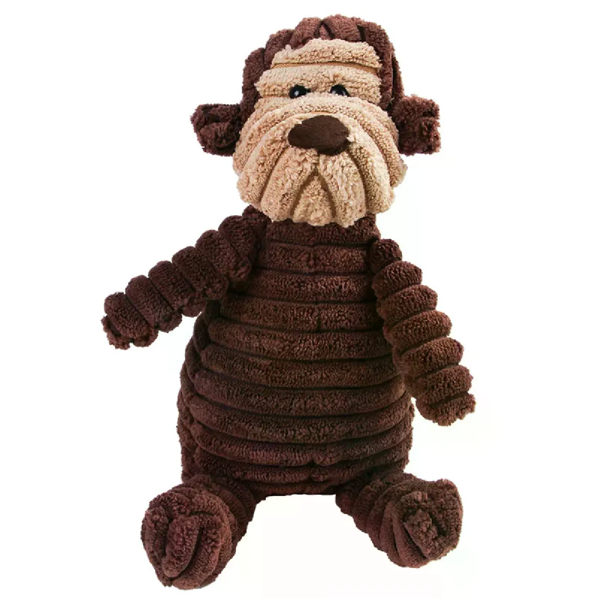 Meilleurs prix pour Peluche en forme d'animal pour petits et grands chiens, jouet couineur en velours côtelé à mâcher, accessoires pour animaux de compagnie, poupées pour chiens~06952