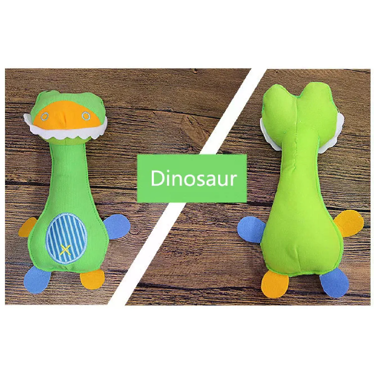 Meilleurs prix pour Nouveaux cadeaux de Noël pour chiens, jouets couineurs pour chiots, peluche couinante, jouets sonores en forme de dinosaure/cerf/singe, cadeau pour petits animaux~04871
