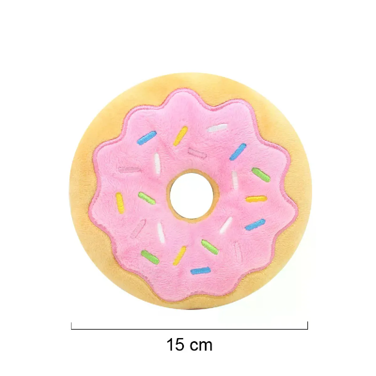 Comparer les prix de Jouets en peluche amusants pour petits et grands chiens, couineurs, à mâcher, en forme de hamburger, de frites, de pizza, accessoires pour chiots~05593