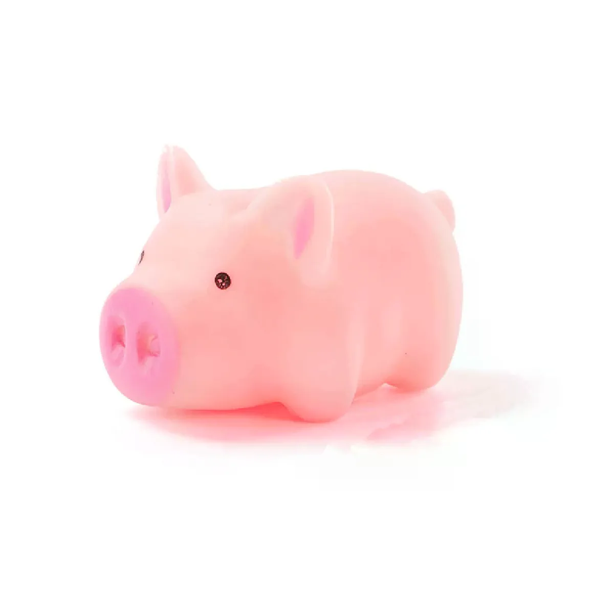 Meilleurs prix pour Lot de 10 mini jouets pour animaux de compagnie, cochon rose mignon qui couine, en caoutchouc souple, interactifs et amusants~07523