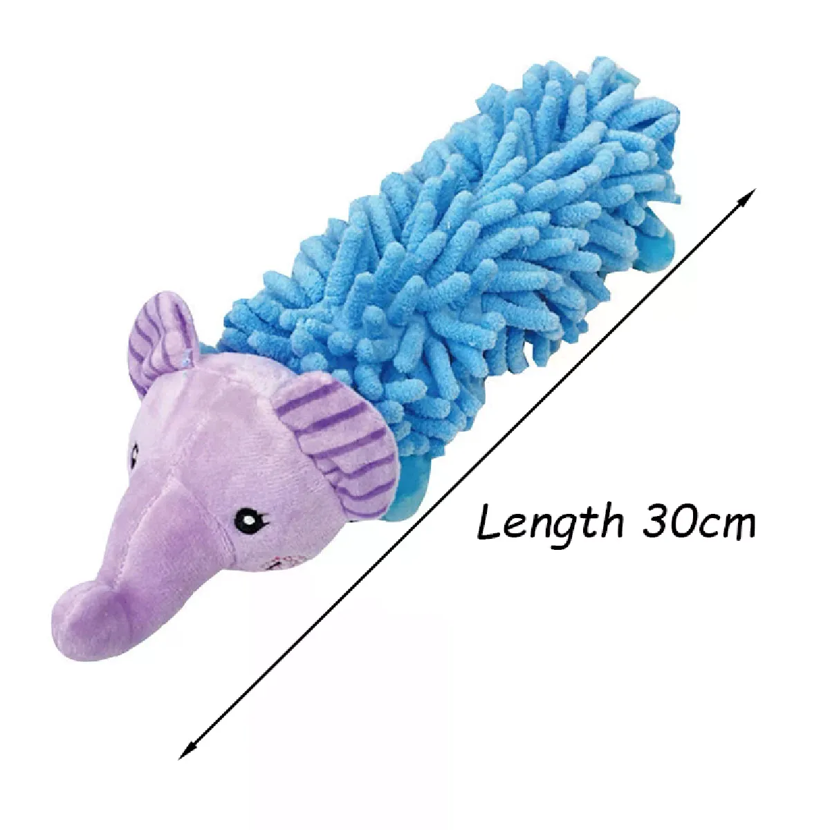 Meilleurs prix pour Jouet en peluche robuste pour chien, jouet à mâcher en forme d'animal mignon et couineur pour petits et moyens chiens, chihuahuas, huskys, outil de nettoyage des dents~05285