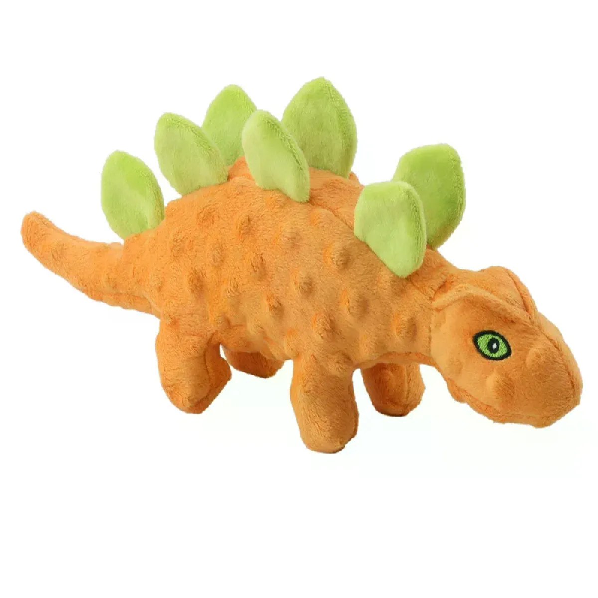 Comparer les prix de Jouet en peluche couineur pour chien, dinosaure, interactif, en forme de tige, à mâcher, pour petits chiens~07098