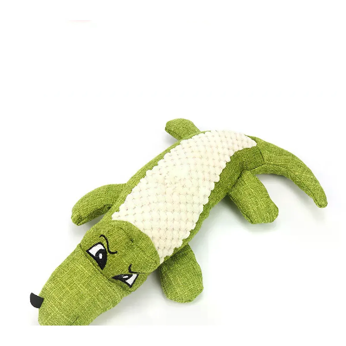 Comparer les prix de Jouets en peluche pour chiens, simulation de crocodile, résistants aux morsures, literie, nettoyage des molaires, accessoires pour animaux de compagnie~06122