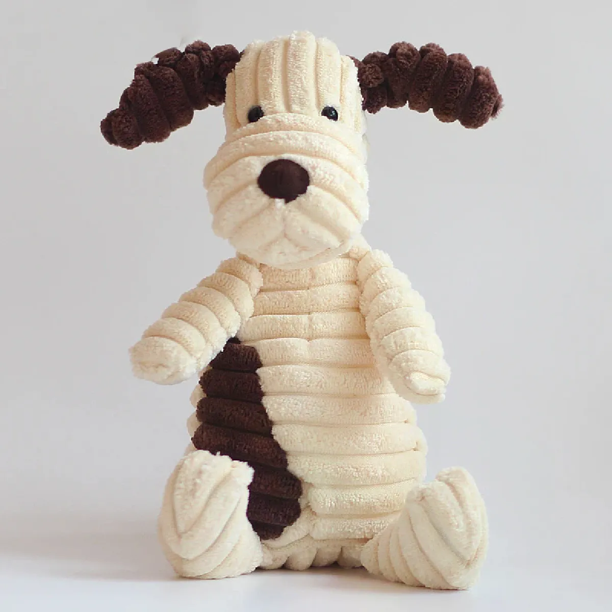 Meilleurs prix pour Peluche en velours côtelé en forme d'animal pour chien, jouet interactif à mâcher et couineur pour petits et grands chiens, accessoires pour animaux de compagnie~06693