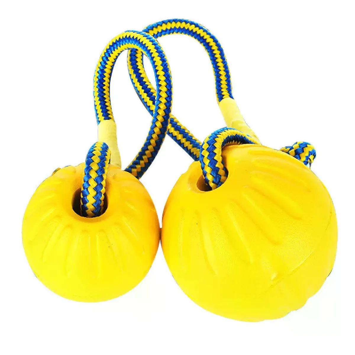 Meilleurs prix pour Balle en caoutchouc solide indestructible de 7/9 cm pour chien, jouet à mâcher, à rapporter, pour petit, moyen et grand gabarit~04173