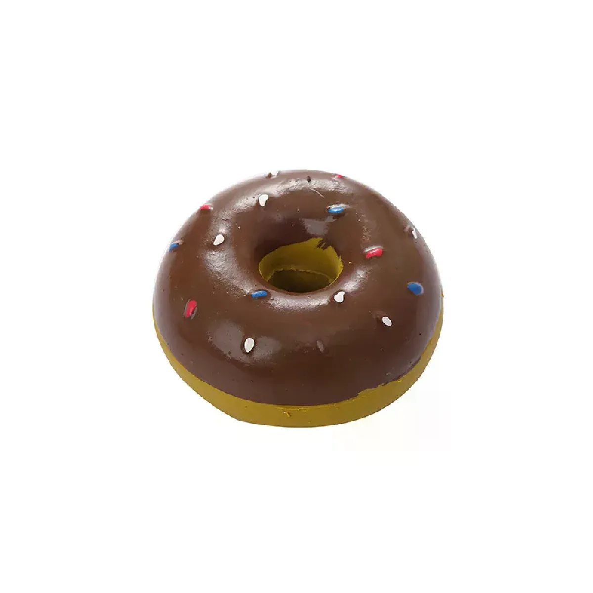 Meilleurs prix pour Jouet à mâcher pour chien en forme de donut, jouet sonore, simulation de donuts, broyage, nettoyage, soulagement des dents, jouets pour chien~07146