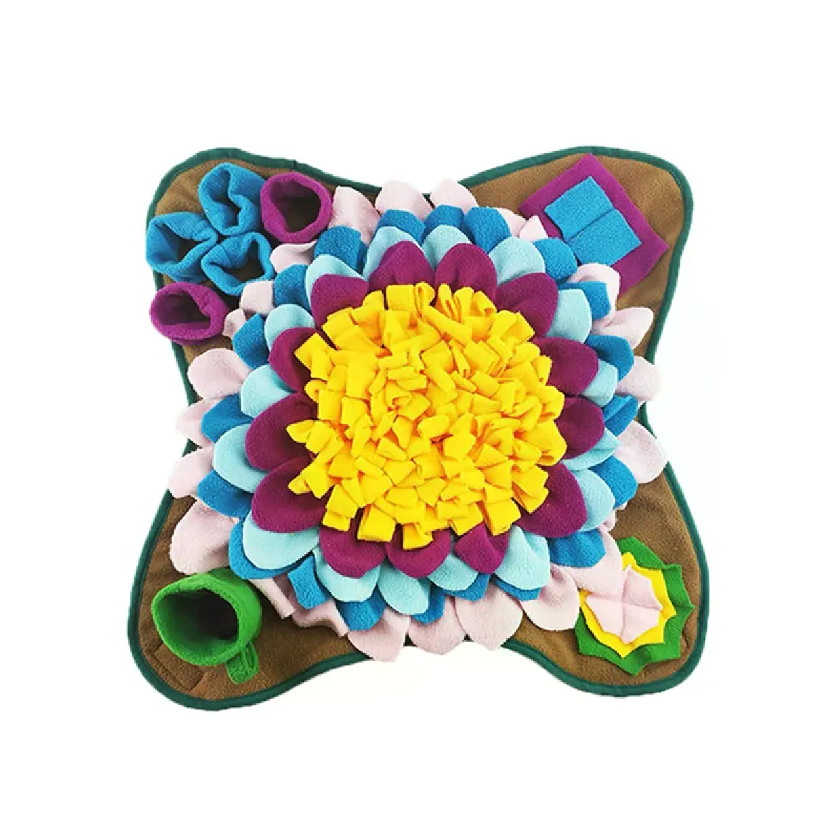 Comparer les prix de Tapis pour chien à priser avec nez et tampon parfumé pour le nez du chien Puzzle jouet à alimentation lente bol distributeur de nourriture tapis lavable jouets pour chiens~04211