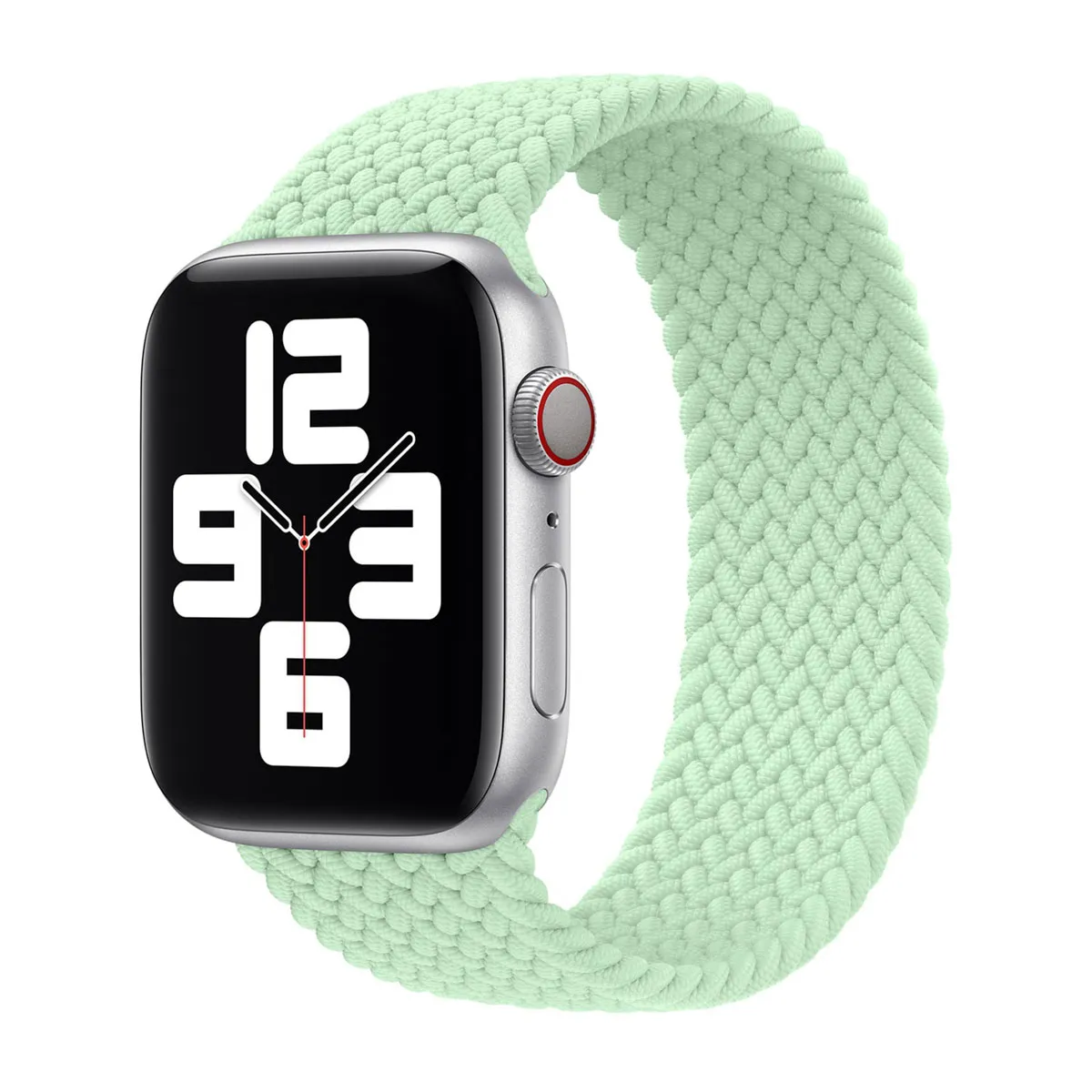 Bracelet Solo tressé pour Apple Watch 38404142 mm Taille 1 Pistachio