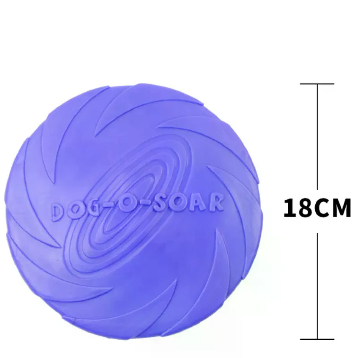 Comparer les prix de Disque volant pour chien, en caoutchouc souple et flexible, amusant et pliable, soucoupe volante pour chien, jouet interactif pour entraînement~06289