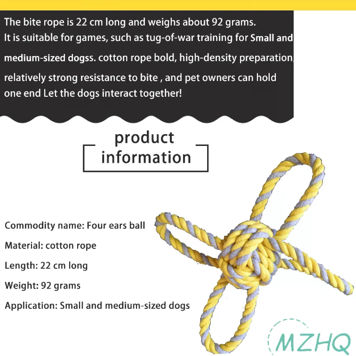 Meilleurs prix pour 1 pièce de 25 cm, fournitures pour animaux de compagnie, jouets pour chiens de haute qualité, corde en plastique souple en forme d'os, nettoyage des dents de chiot, jouet à mâcher amusant en plein air~07623