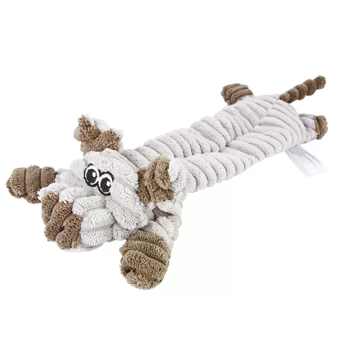 Comparer les prix de Jouet couineur en peluche en forme d'animal pour chien, amusant et interactif, pour petits et grands chiens, jeu d'extérieur, entraînement, accessoires pour animaux de compagnie~07822