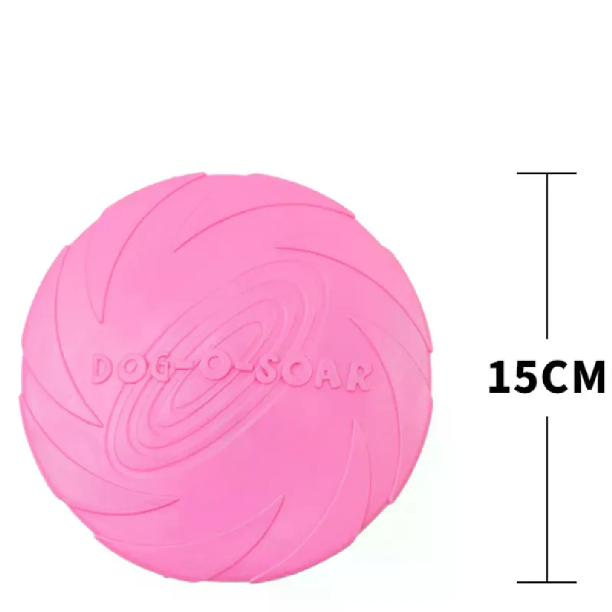 Meilleurs prix pour Disque volant pour chien, en caoutchouc souple et flexible, amusant et pliable, soucoupe volante pour chien, jouet interactif pour entraînement~06286