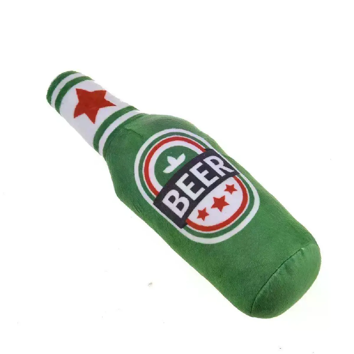 Meilleurs prix pour Jouet couineur en peluche pour chien, doux et résistant aux morsures, à mâcher, pour le dressage des chiots, avec sons d'aboiements~06380