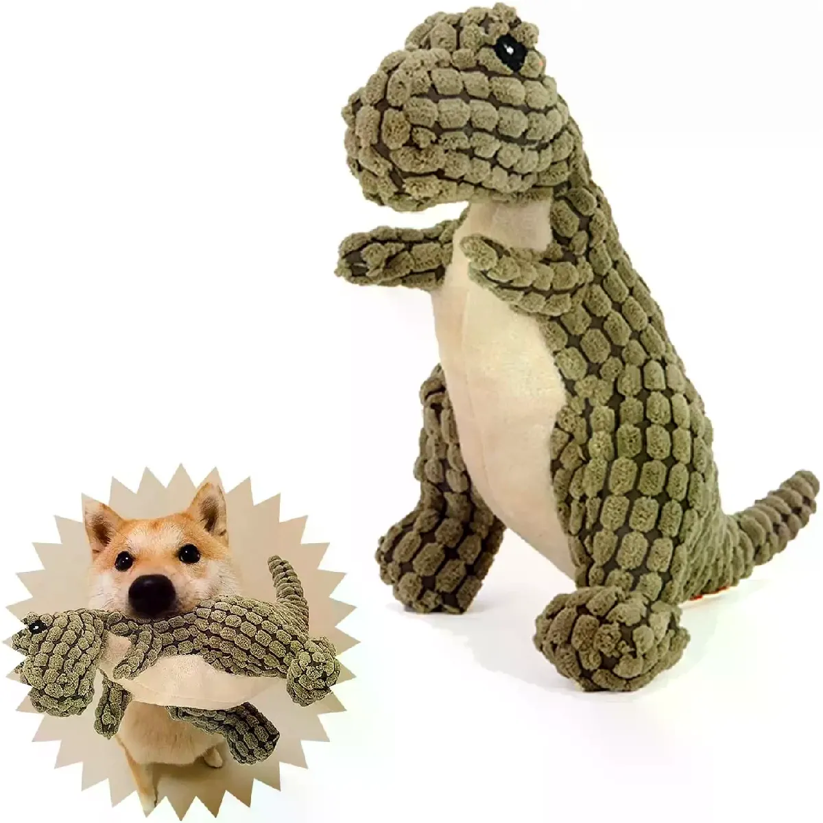 Meilleurs prix pour 1 jouet pour chien, pour petits et grands chiens, peluche couineur, jouet à mâcher pour chiot, résistant aux morsures, jouet couineur pour chien~07840