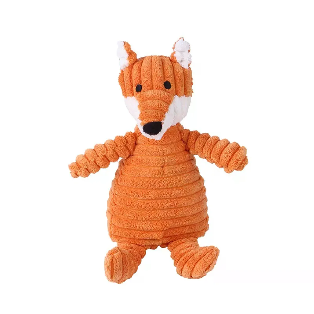 Meilleurs prix pour Peluche mignonne en forme de renard, jouet couineur résistant à l'usure, jouet interactif en velours côtelé pour chien~07864